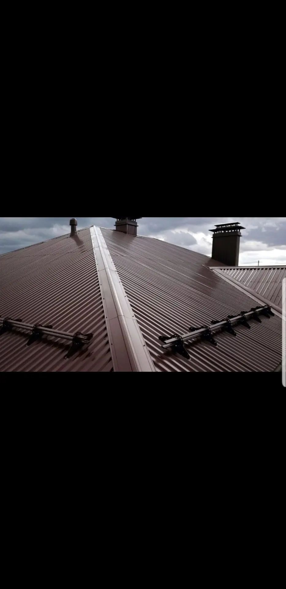 Монтаж металлической кровли